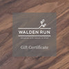 Walden Run $60 Gift Certificate