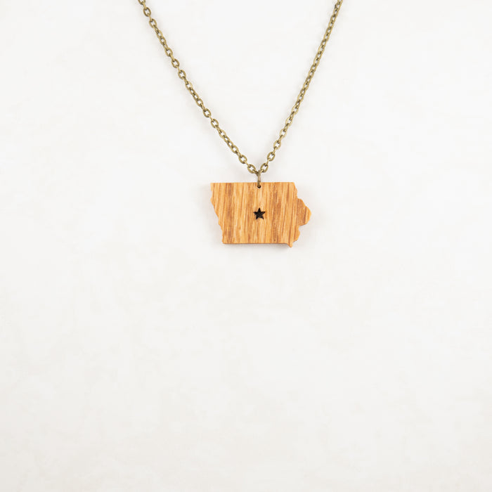 Iowa Heritage Chain Necklace