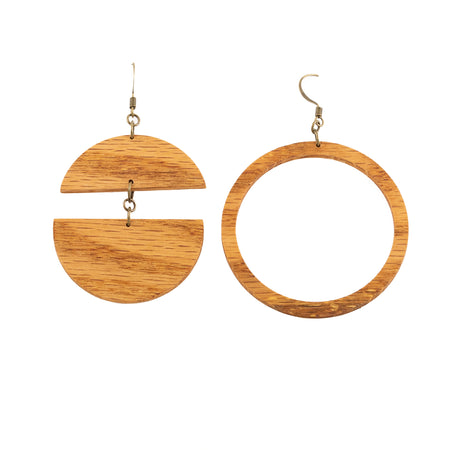 Walden Run Reflection Red Oak Earrings